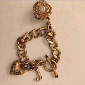 Juicy Starter Charm Bracelet / Crown Charm